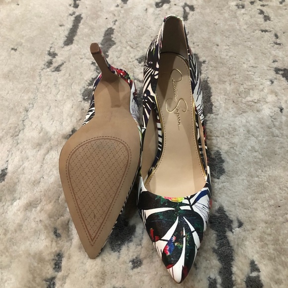 JS Multi-Color Heels - Picture 2 of 2